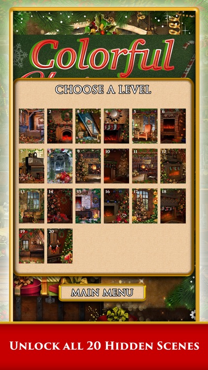 Hidden Scenes Christmas Colors screenshot-3