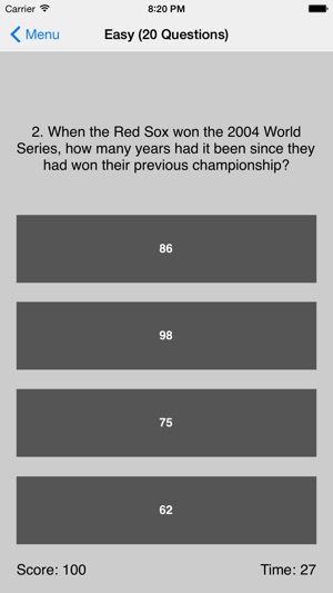 Ultimate Red Sox Trivia(圖2)-速報App