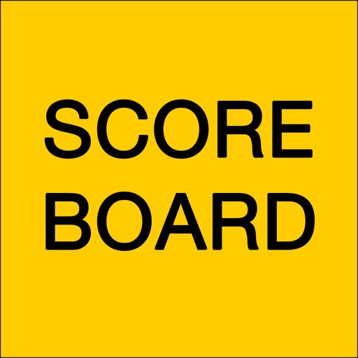 SDR Scoreboard iOS App