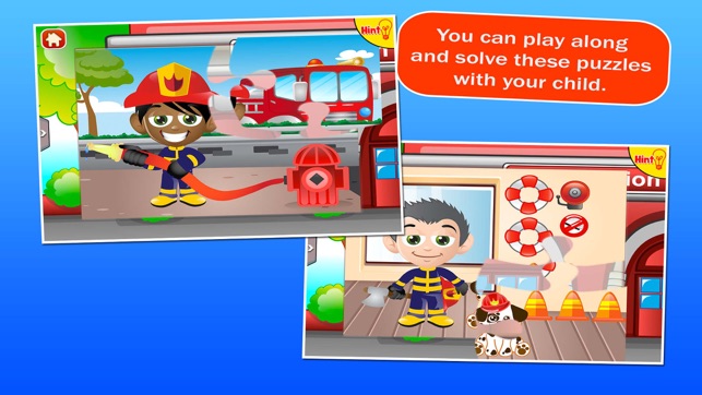 Fireman Jigsaw Puzzles for Kids(圖3)-速報App