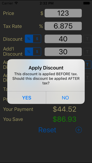 Sales Tax and Discount Calculator shopping n save(圖2)-速報App