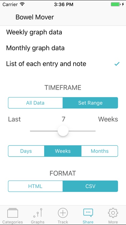 Bowel Mover Pro - IBS Symptom Tracker screenshot-4