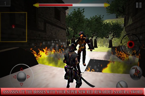 Ninja assassin Samurai Warrior the day of the dead screenshot 3