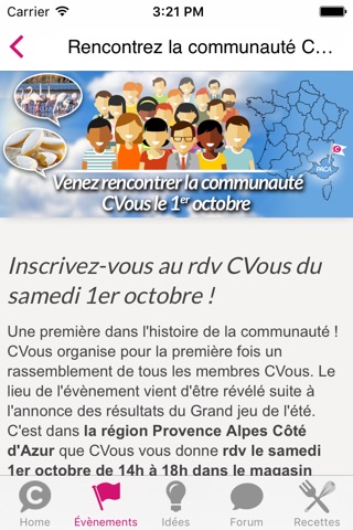 CVous screenshot 3