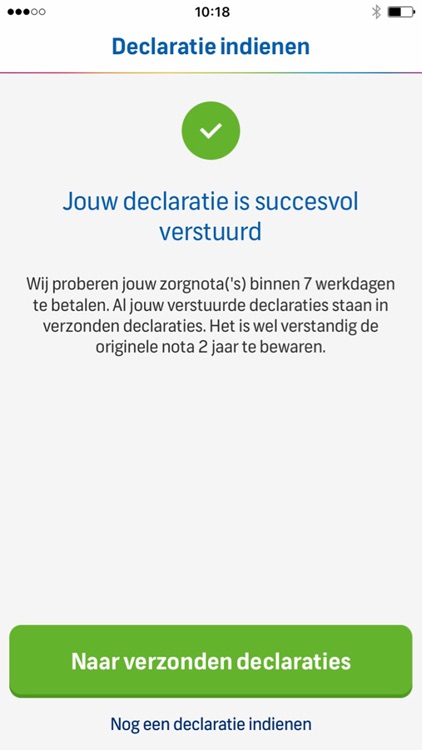 FBTO Zorgdeclaratie app screenshot-4