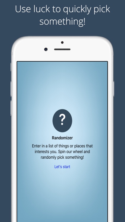 Let's pick it by frooctus LLC