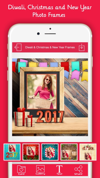 New Year Photo Frame: Diwali & Christmas Frames screenshot-3