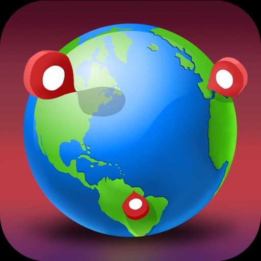Geographical Map Quiz Icon