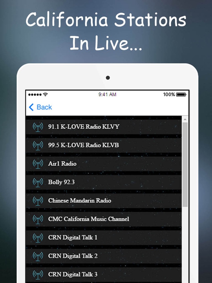 California Radio Stations.