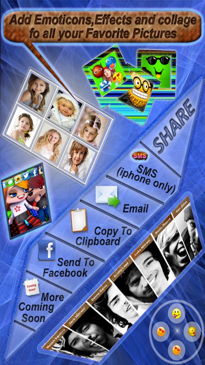 Emoji 2 Emoticons + Pic InstaCollage for Instagram screenshot-4
