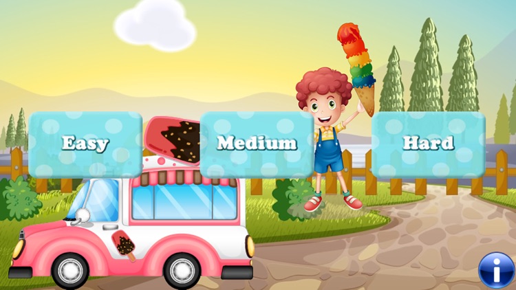 Ice Cream game for Toddlers and Kids : discover the ice creams world ! FREE game screenshot-0