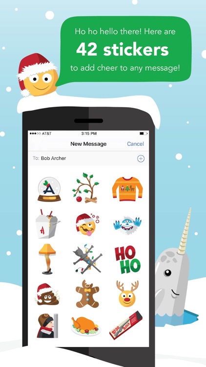 Archer Holiday Stickers