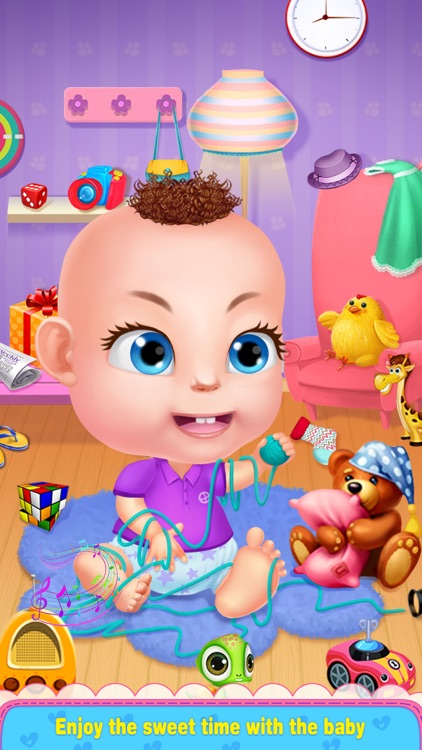 Baby Care Story - Newborn Salon, Food and Dressup Games for Kids screenshot-4