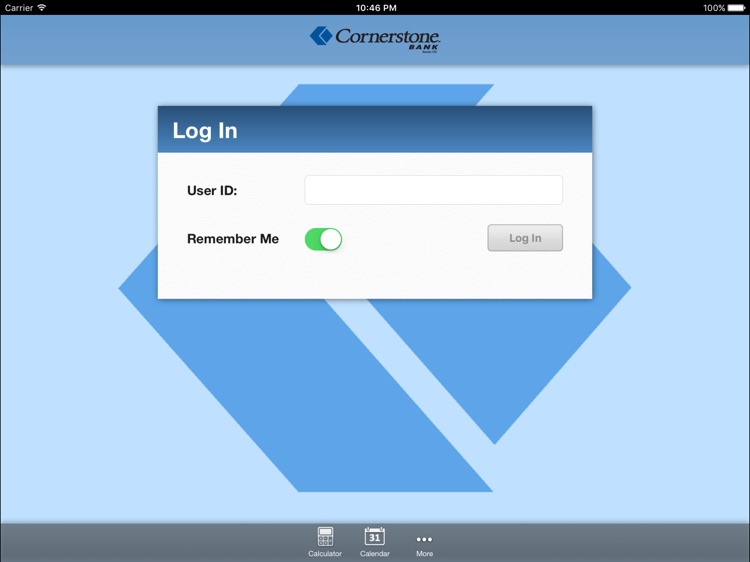 Cornerstone Bank (NE) for iPad