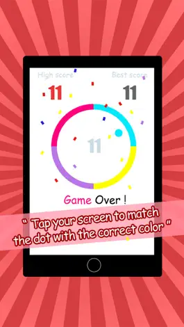 Game screenshot crazy circle wheel - color ball switch free game mod apk