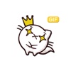 Fabulous Fat Cat - Animated stickers for iMessage