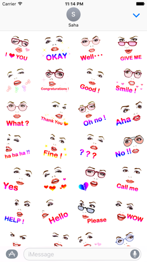 Sexy Girl Stickers for iMessage(圖2)-速報App