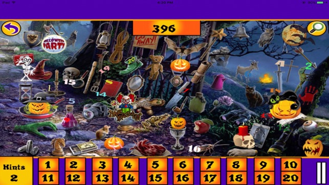 Free Hidden Objects: Halloween Hidden Numbers(圖1)-速報App