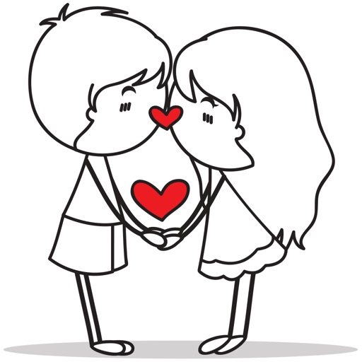 Love Couple sticker for iMessage by AMSTICKERS icon