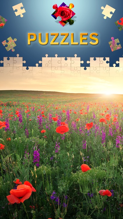 Flowers Jigsaw Puzzles Premium