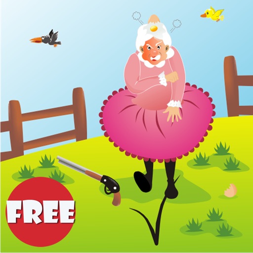 Mad Granny Free - Angry Birds are dropping thei...