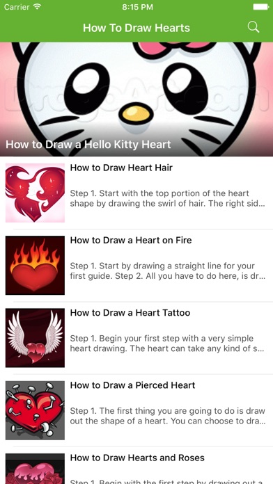 How to cancel & delete How To Draw Hearts from iphone & ipad 1