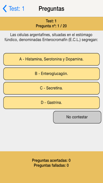 Anatomía Patológica Test screenshot 2