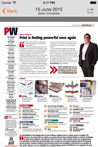 PrintWeek screenshot 2