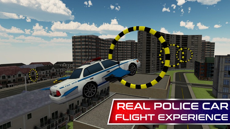 Flying Police Car Simulator & Cop driver games