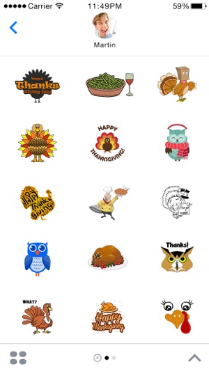 ThanksGiving Sticker(圖1)-速報App