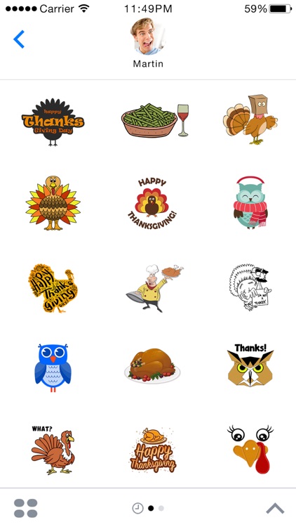 ThanksGiving Sticker