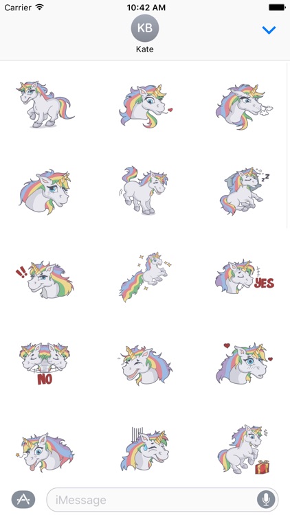 Rainbow Unicorn Sticker