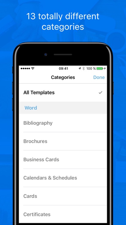 Templates for Word Pro