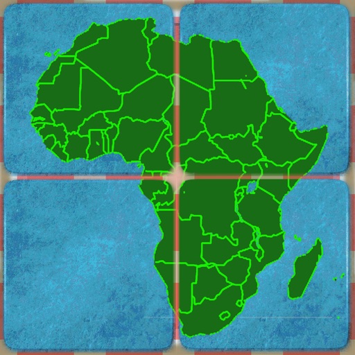 Flagof slide puzzle (Africa) iOS App