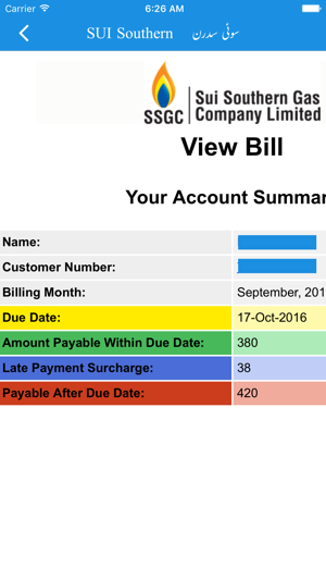 Check Sui Gas Bill(圖5)-速報App