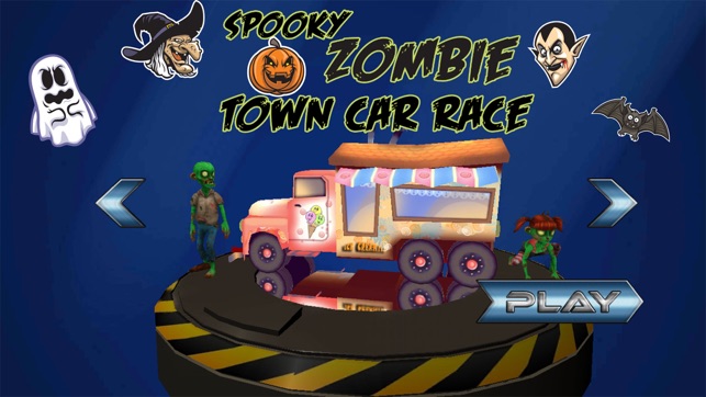 Spooky Zombie Town Car Race Pro(圖5)-速報App