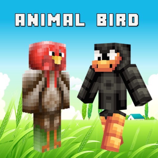 Animal and Bird Skins Free - Best Skin Collection for Minecraft PE & PC icon