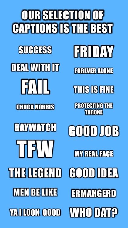 Easy Memes - Add Meme Captions to Pictures