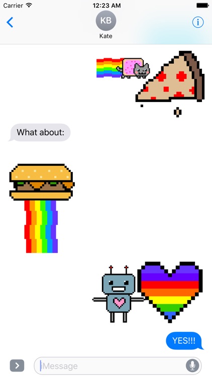 Nyan Cat Stickers! screenshot-3