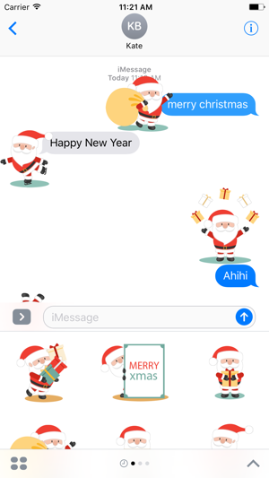 Happy Santa Claus for Christmas - Fx Sticker(圖3)-速報App