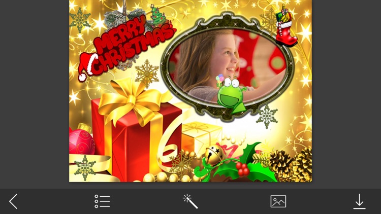 Santa HD Photo Frame - Cool Frames