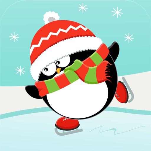 Christmas Penguin Card Game HD Icon
