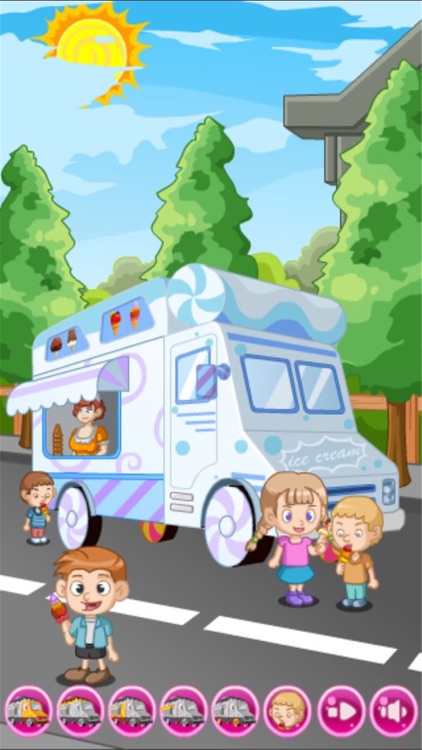 Ice Cream Cartoon Car - Design your dream car