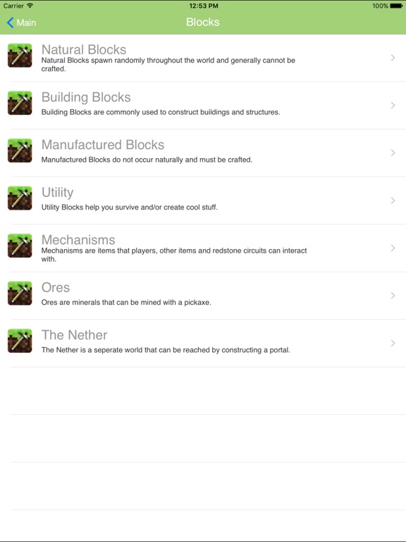 Block Id Toolbox For Minecraft Pe Pocket Edition Apprecs
