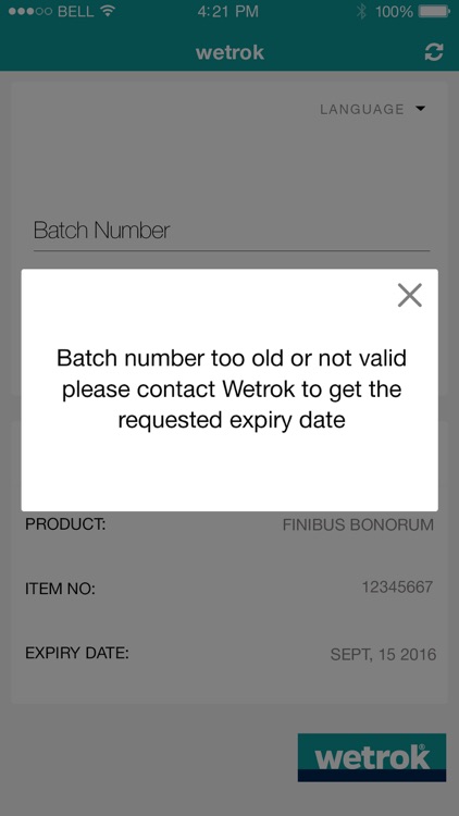 Wetrok Expiry Date Calculator