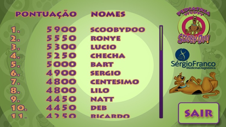 Pediatria SFCDPI – Scooby-Doo