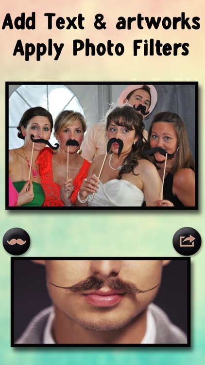 Mustache Booth Free - Hipster Photo Booth Editor screenshot-3