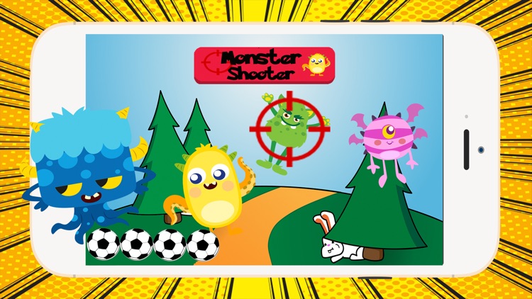 Kids Monsters: Shooter Games Fun for age grade 1-6