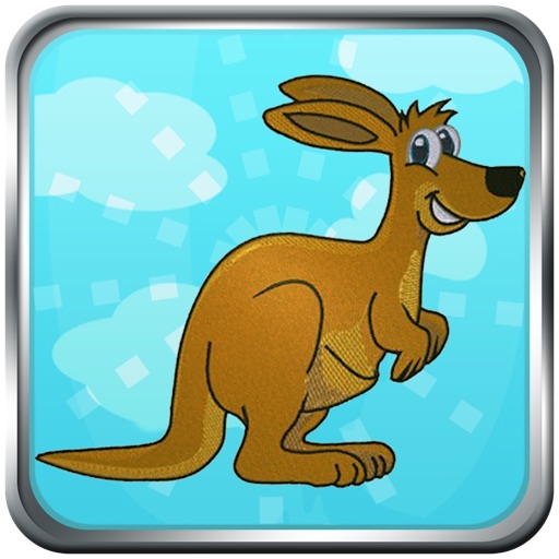 Flying Kangaroo Icon