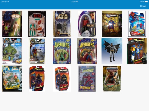 Action Figures Toys Collector for iPad screenshot 3
